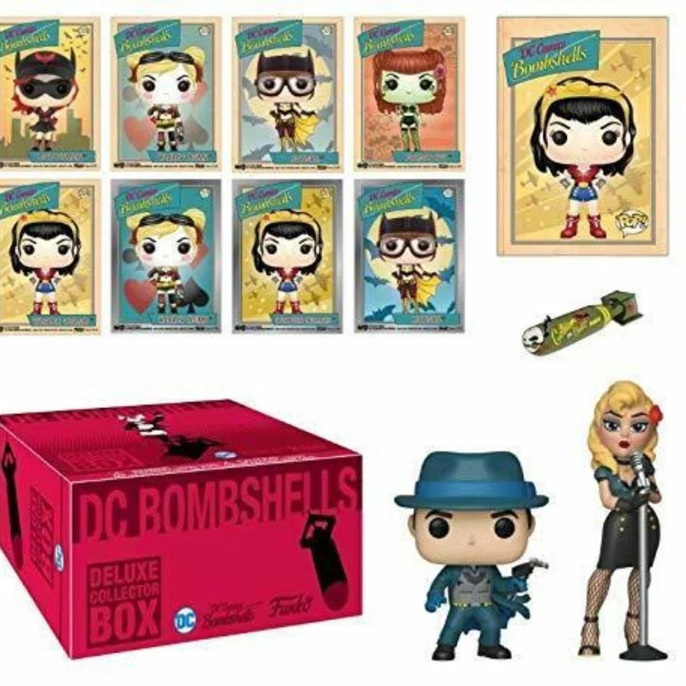 NEW Funko DC Comics Bombshells Deluxe Collectors Box